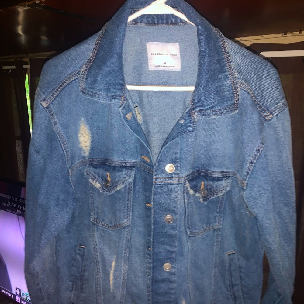 Women’s Celebrity Pink Medium Jean Jacket